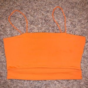 Orange crop top!